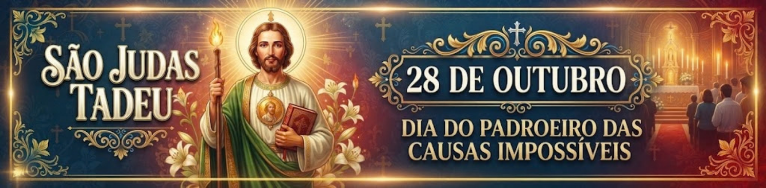 BANNER 1 DIA DE SÃO JUDAS TADEU (CATÓLICO)
